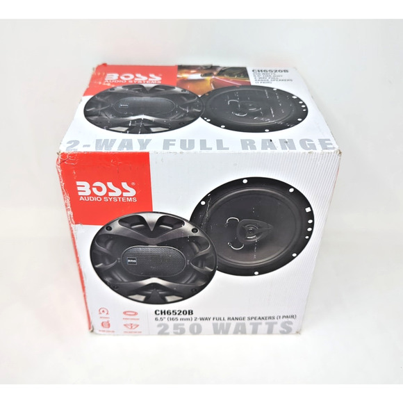 BOSS Audio Systems CH6520B Chaos Series 6.5 Inch Car Stereo Door Speakers - 2... - Picture 1 of 4